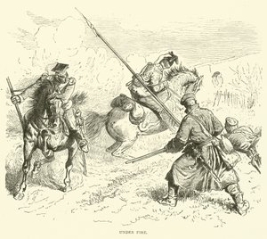 Tűz alatt, 1870. szeptember alkotó: English School