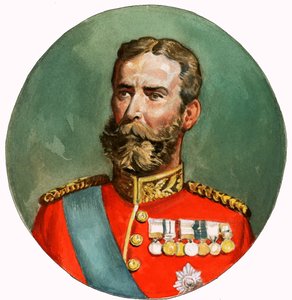 Sokkal díszített férfi azonosítatlan portréja