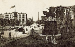 Union Square (litho) alkotó: English School
