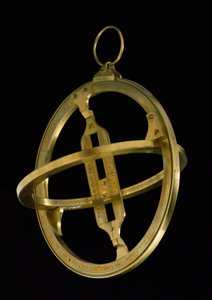 Univerzális napéjegyenlőségi gyűrűs napóra, 1800 körül (réz)