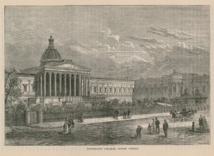 Egyetemi Főiskola a Gower Streeten alkotó: English School