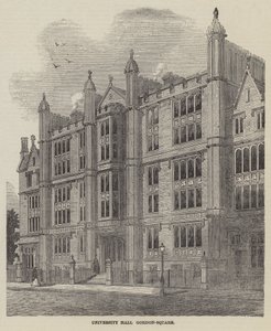 Egyetemi terem, Gordon-tér (metszet) alkotó: English School
