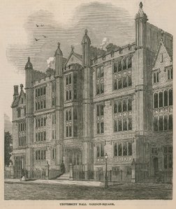 Egyetemi terem a Gordon téren alkotó: English School