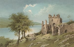 Urquhart kastély - Loch Ness alkotó: English School