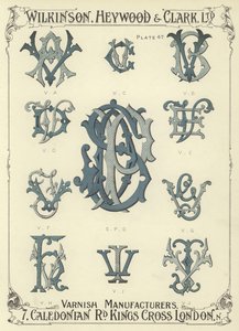 VA, VC, VB, VD, SPD, VE, VF, VG, VH, VI, VJ alkotó: English School
