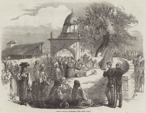 Várna, nyilvános szökőkút (metszet) alkotó: English School