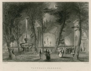Vauxhall Gardens, London alkotó: English School