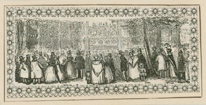 Vauxhall Gardens, London alkotó: English School