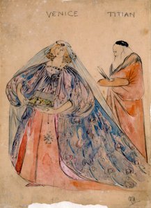 Vénusz és Titán, 1890-es évek alkotó: English School