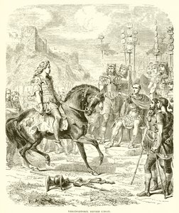 Vercingetorix Caesar előtt alkotó: English School