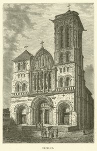 Vezelay (metszet) alkotó: English School