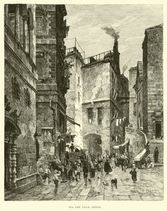 Via San Luca, Genova alkotó: English School