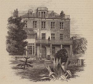 Victor Hugo otthon (metszet) alkotó: English School