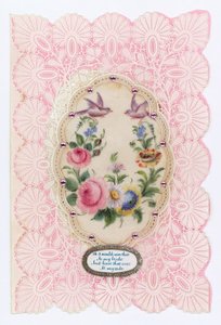 Victorian Valentine Card (multimédiás) alkotó: English School