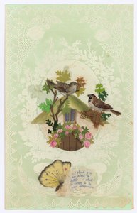 Victorian Valentine Card (multimédiás) alkotó: English School