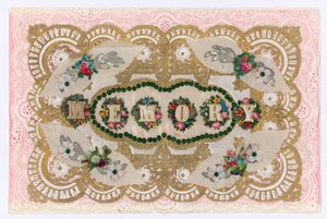 Victorian Valentine Card (multimédiás) alkotó: English School