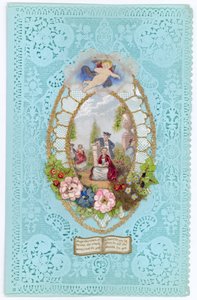 Victorian Valentine Card (multimédiás) alkotó: English School