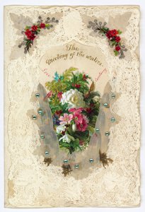 Victorian Valentine Card (multimédiás) alkotó: English School
