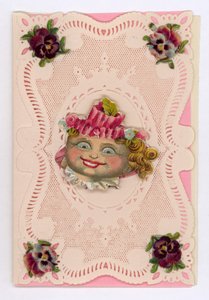 Victorian Valentine Card (multimédiás) alkotó: English School