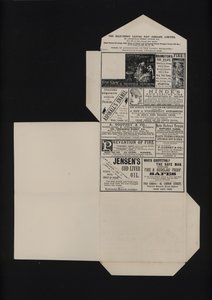 Viktoriánus félpennys levélpapír (litho) alkotó: English School