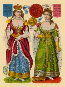 Viktoriánus törmelék: Queen Mary, Queen Anne alkotó: English School
