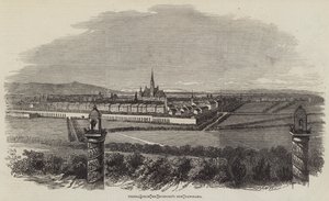 Bécs, Burford úr új panorámájából (metszet) alkotó: English School