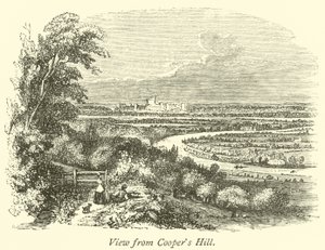 Kilátás a Coopers Hillről alkotó: English School