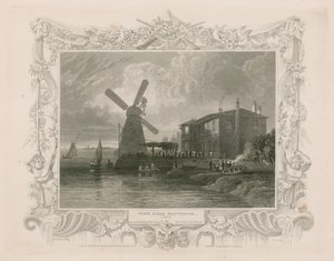 Kilátás Battersea közelében alkotó: English School
