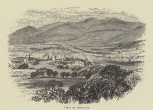 Keswick kilátása (metszet) alkotó: English School