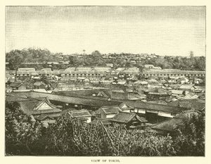 Tokió kilátása alkotó: English School