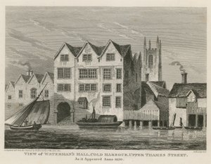 Kilátás a Watermans Hallra alkotó: English School