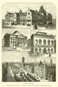 Kilátások Bostonban alkotó: English School