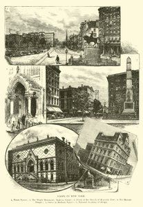 Kilátások New Yorkban alkotó: English School