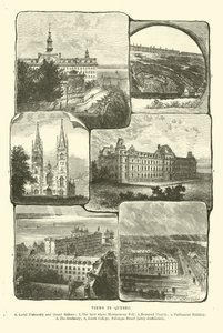Kilátások Quebecben alkotó: English School