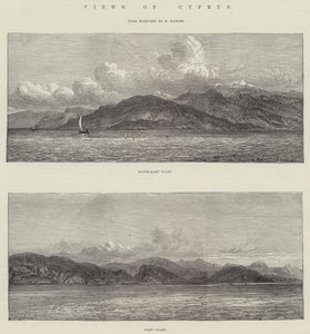 Kilátás Ciprusra (metszet) alkotó: English School
