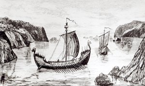 Viking hajók alkotó: English School