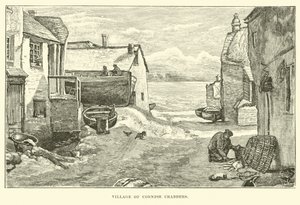Cornish rákok faluja alkotó: English School
