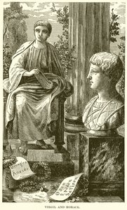 Vergilius és Horatius alkotó: English School