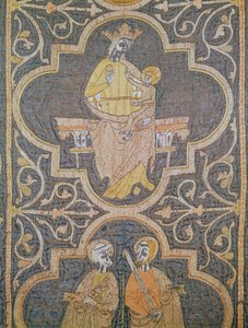 Szűz és gyermek, részlet a Clare Chasuble-ból, 1272-94 körül alkotó: English School