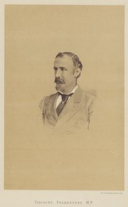 Folkestone vikomt, parlamenti képviselő (litho) alkotó: English School