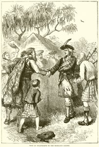 Oglethorpe látogatása a felvidéki kolóniában alkotó: English School