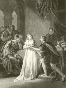 Vortigern és Rowena alkotó: English School
