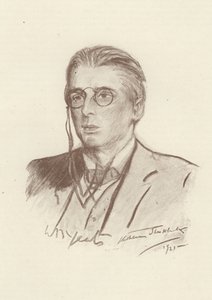 W B Yeats, ír költő alkotó: English School