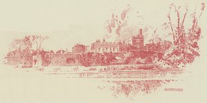 Walmer kastély (metszet) alkotó: English School