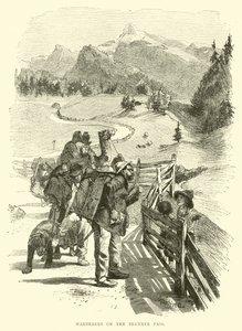 Vándorok a Brenner-hágón alkotó: English School