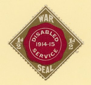 War Seal - rokkantszolgálat 1914-1915 alkotó: English School
