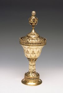 Wardens Grace Cup, 1480 körül (ezüst aranyozott) (lásd még: 239872) alkotó: English School