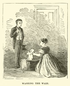 A waif mosása alkotó: English School