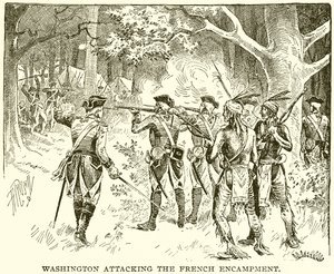 Washington megtámadja a francia tábort alkotó: English School