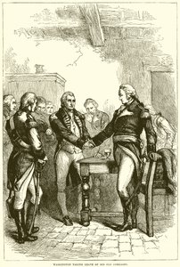 Washington búcsút vesz régi elvtársaitól alkotó: English School